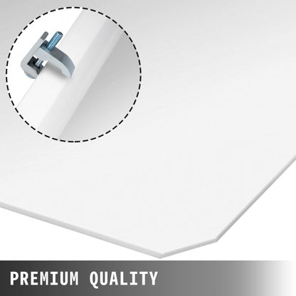 010554149595 - 19"x19.2" Plastic Compactor Pad with C Clamps