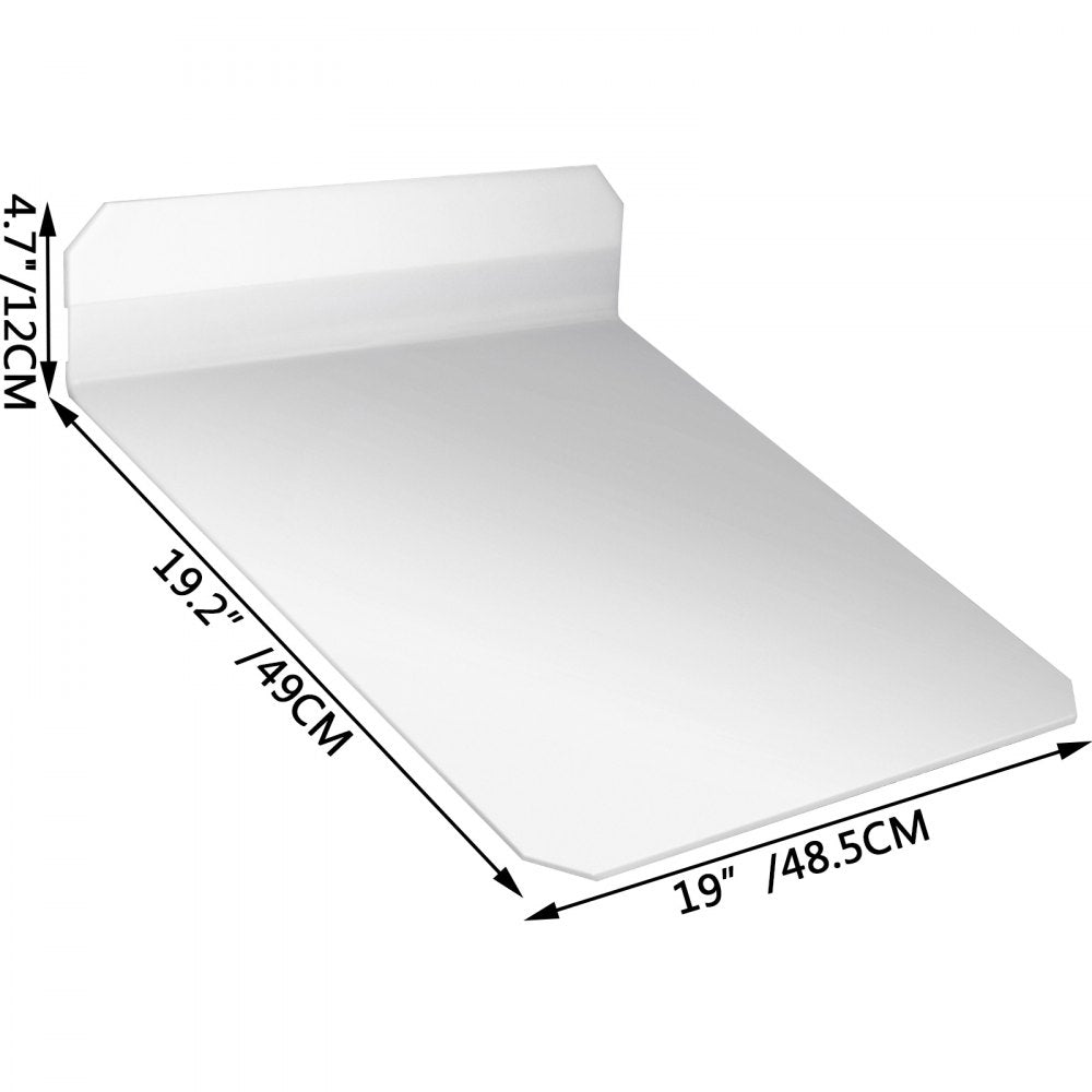 010554149595 - 19"x19.2" Plastic Compactor Pad with C Clamps