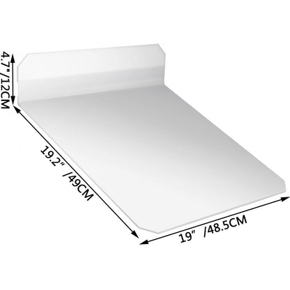 010554149595 - 19"x19.2" Plastic Compactor Pad with C Clamps