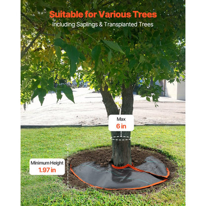 TWB-10gal-ZW4 - Self-Watering Tree Irrigation Bag with Easy Handles