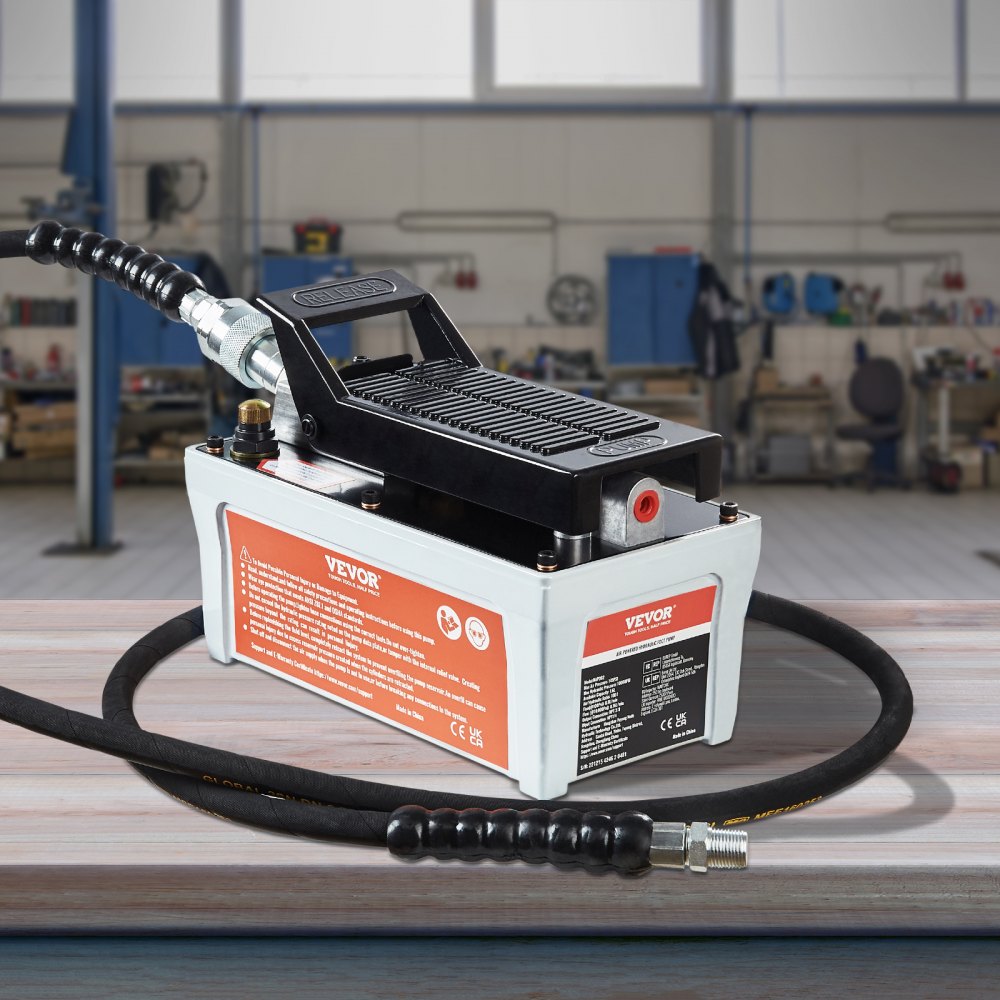 NAP002 - 10,000 PSI VEVOR Air Hydraulic Pump for Heavy-Duty Applications