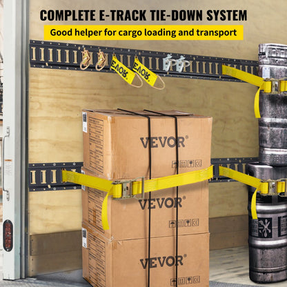 VV-ETS-TD518 - 5 ft Heavy-Duty E-Track Tie-Down Rail Kit