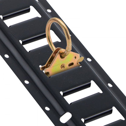 VV-ETS-TD530 - 5FT E-Track Rail Kit for Safe Cargo & Motorcycle Securing