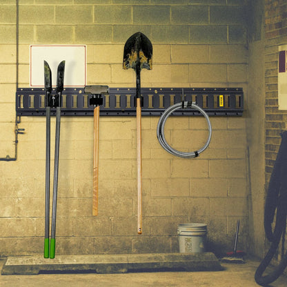 VV-ET-TD54 - Heavy-Duty 5ft Steel E-Track Tie-Down Rail for Secure Cargo