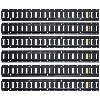 VV-ET-TD56 - Durable 5-FT Steel E-Track Tie-Down Rail for Secure Cargo