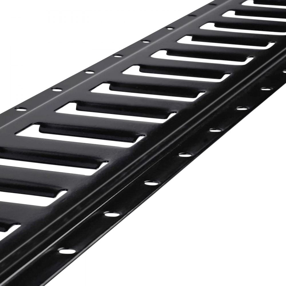 VV-ET-TD84 - 8FT Heavy-Duty Steel E-Track Tie-Down Rail System