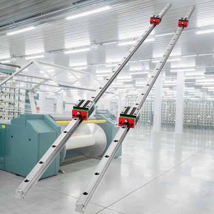 15CA - HSR15 1500mm Linear Guideway Rail & Square Block System