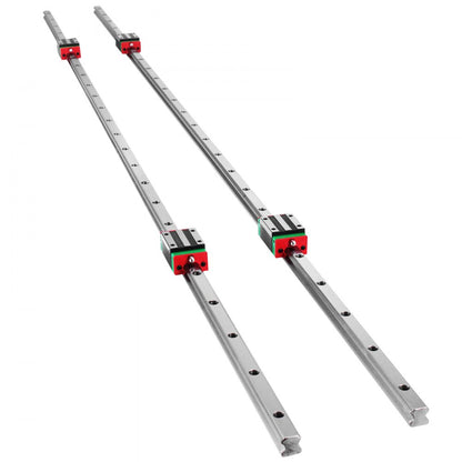 15CA - HSR15 1500mm Linear Guideway Rail & Square Block System