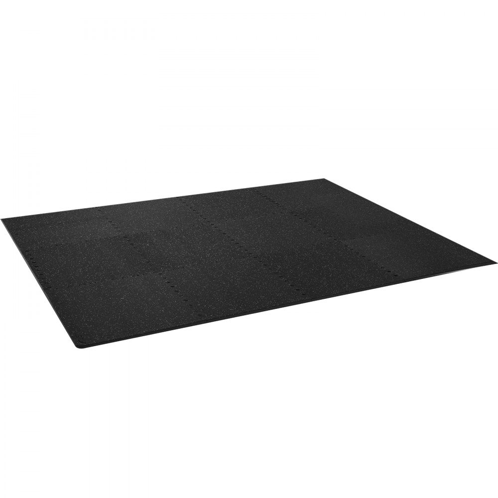 010170912509 - 12-Piece 1/2" Thick EVA Foam Gym Mats, 48 sq. ft. Coverage