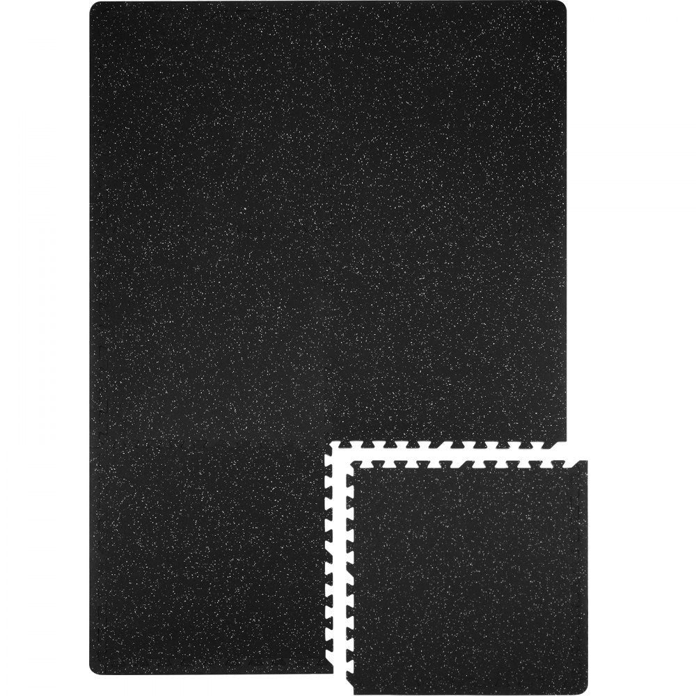 010956782942 - 24" Interlocking EVA Foam & Rubber Gym Mats for Safe Workouts