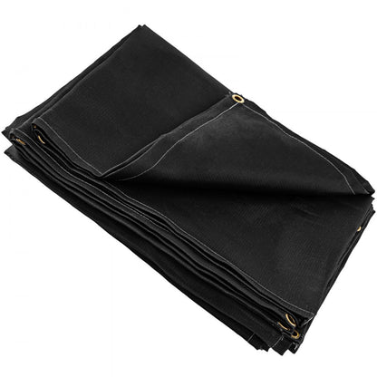 010608552135 - 10x10 Fire Retardant Welding Blanket with Grommets