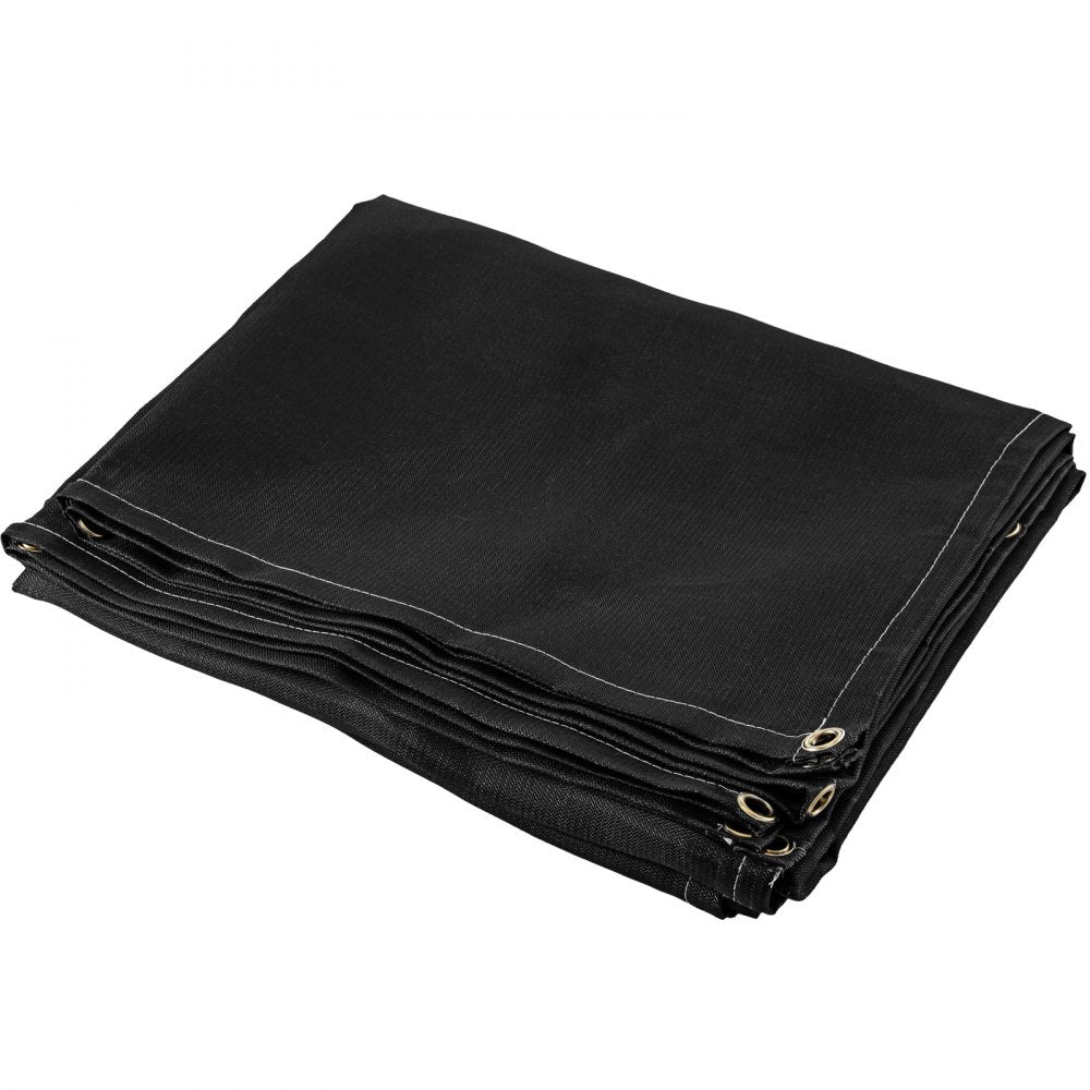 010608552135 - 10x10 Fire Retardant Welding Blanket with Grommets