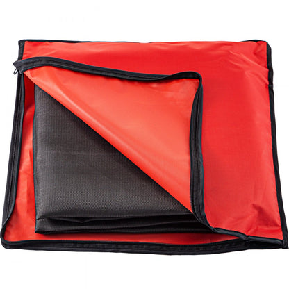 010608552135 - 10x10 Fire Retardant Welding Blanket with Grommets