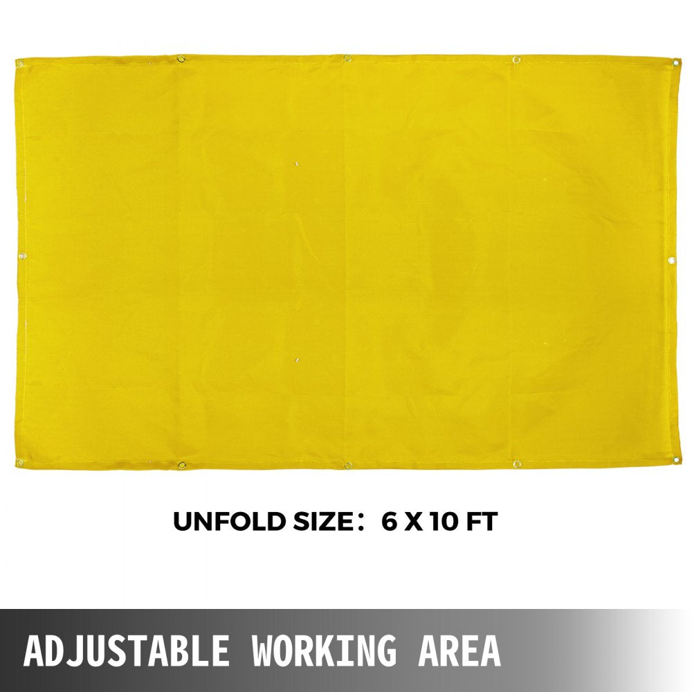 010956192555 - 6x10 Ft Flame Retardant Fiberglass Welding Blanket