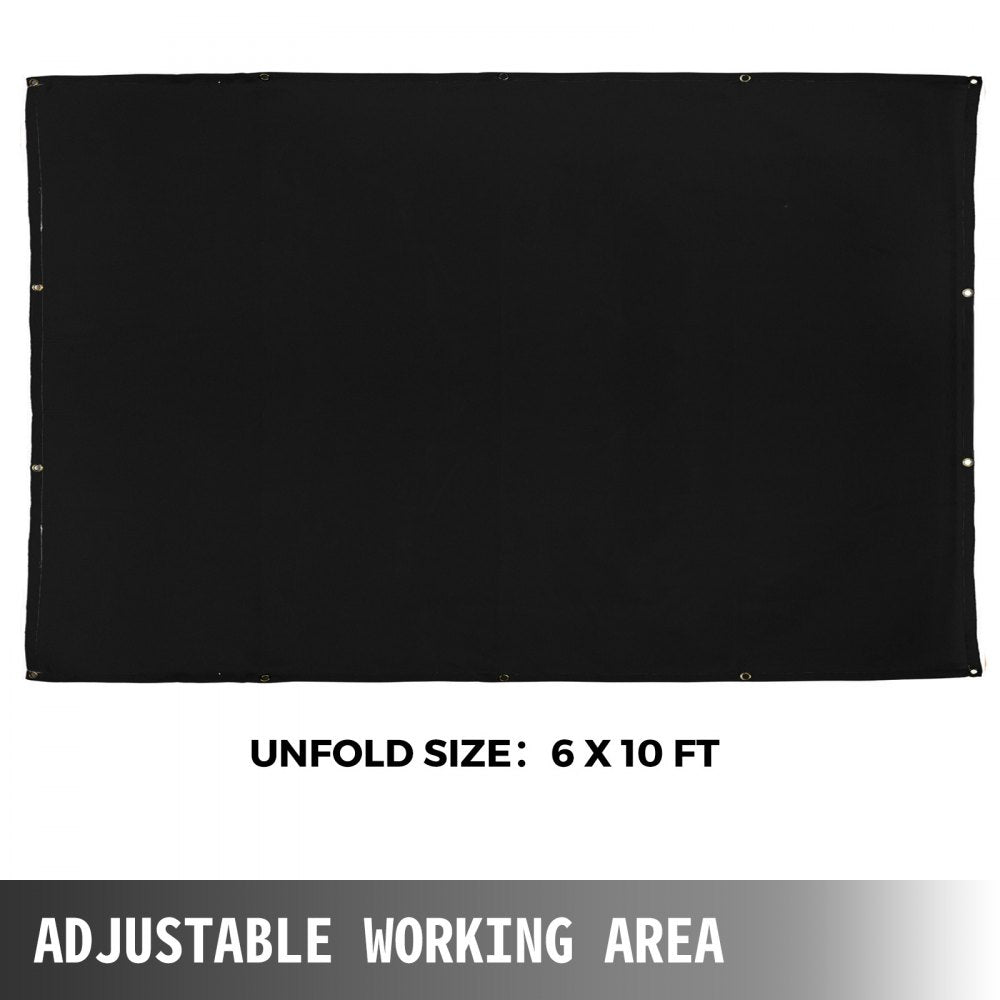 010565488478 - 6x10 ft Premium Fiberglass Welding Blanket for Fire Safety