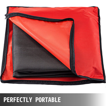 010565488478 - 6x10 ft Premium Fiberglass Welding Blanket for Fire Safety