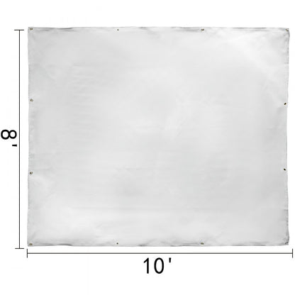 010661685964 - 8x10 Ft Flame Retardant Welding Blanket with Grommets