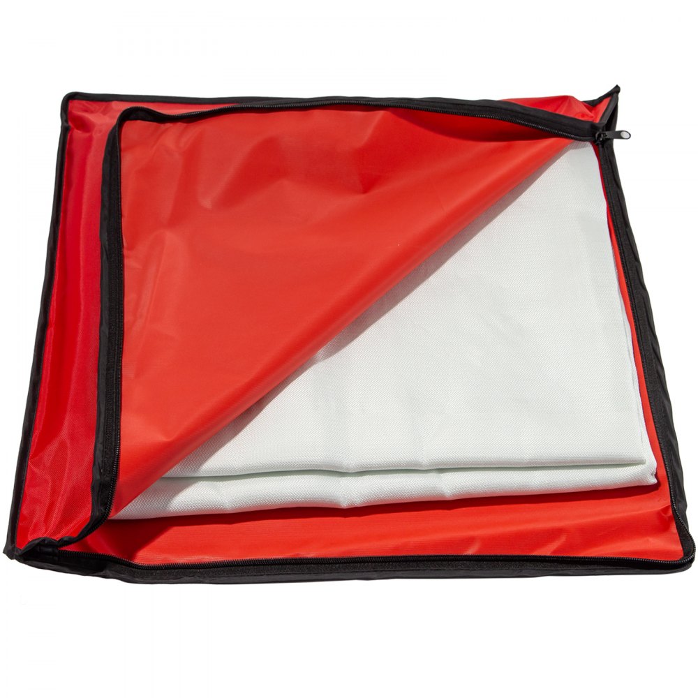 010661685964 - 8x10 Ft Flame Retardant Welding Blanket with Grommets