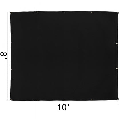010583267044 - 8x10 Ft Fiberglass Welding Blanket for High-Temperature Protection