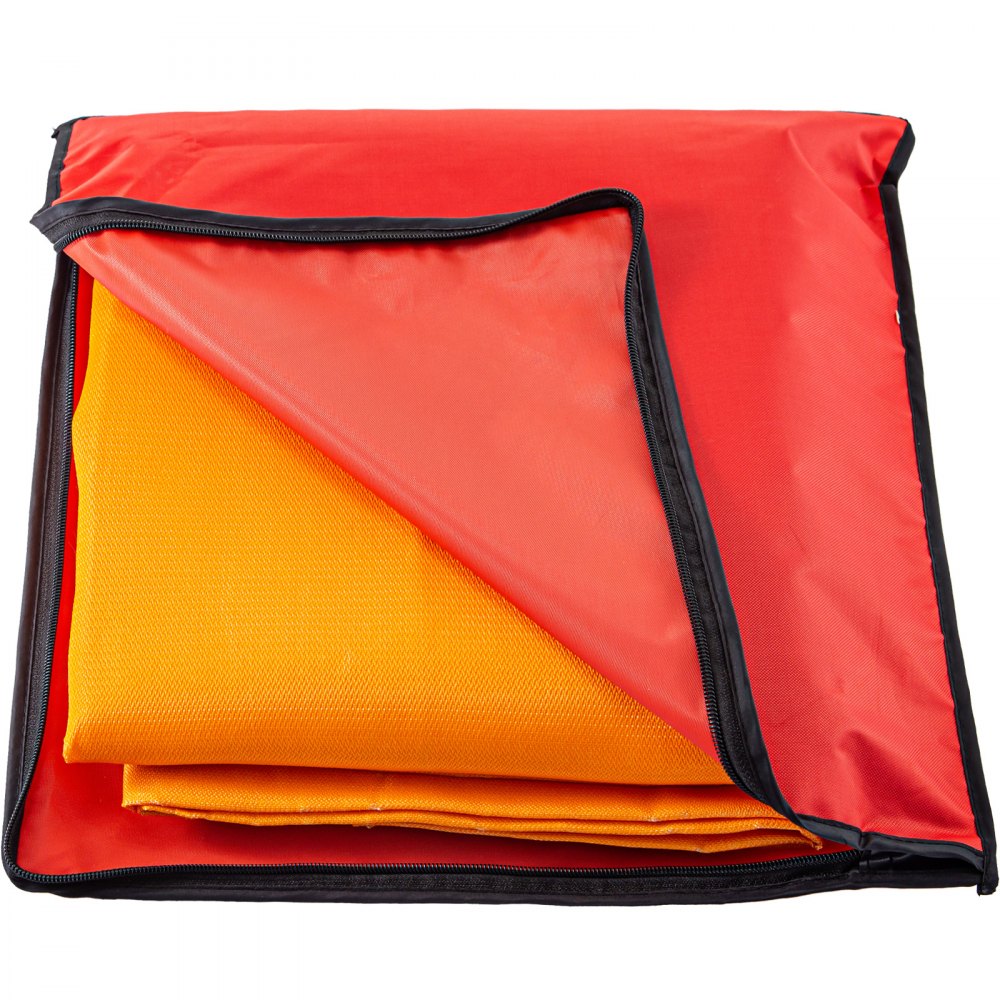 010434043533 - 8 x 10 ft Flame Retardant Welding Blanket with Grommets