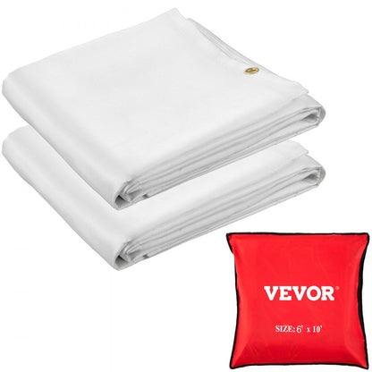 VV-WB-2WS - 6' x 10' Flame Retardant Fire Blanket with Grommets