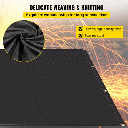 VV-WB-2BS - 6' x 10' Flame-Resistant Fire Blanket for Safety