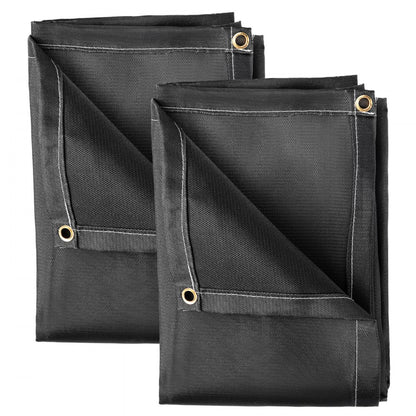 VV-WB-2BB - 8' x 10' Flame-Retardant Fire Blanket with Grommets