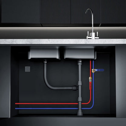 QF-11 - 10-Pack 1/2 in Lead-Free Brass PEX Ball Valves with Handles