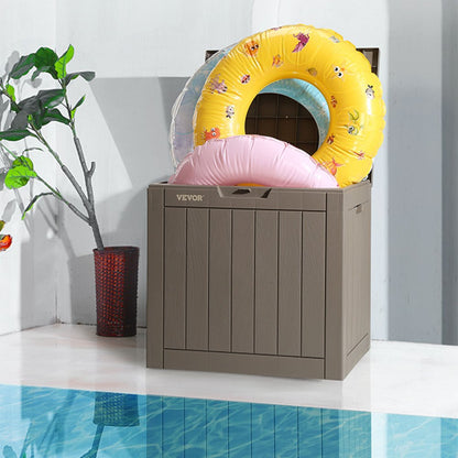 010446134795 - 31-Gallon Waterproof Deck Box for Outdoor Storage & Organization
