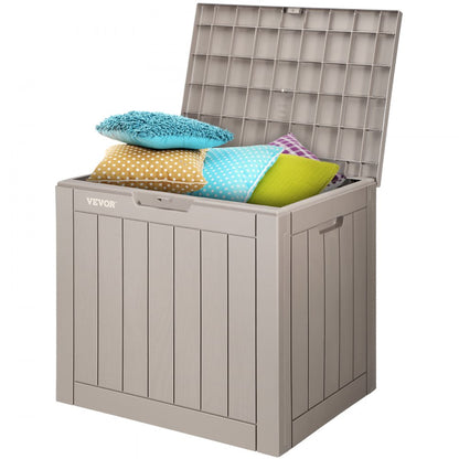 010446134795 - 31-Gallon Waterproof Deck Box for Outdoor Storage & Organization