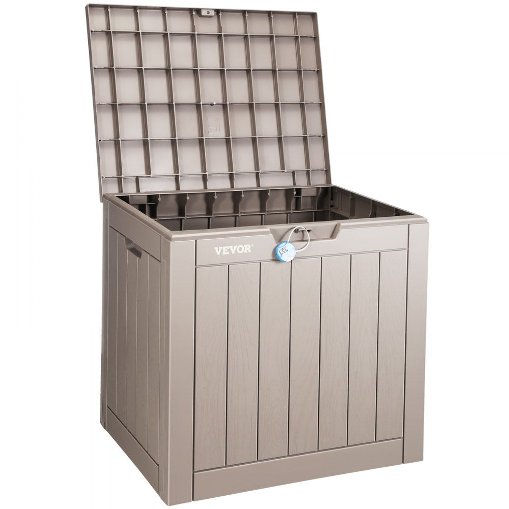 010446134795 - 31-Gallon Waterproof Deck Box for Outdoor Storage & Organization