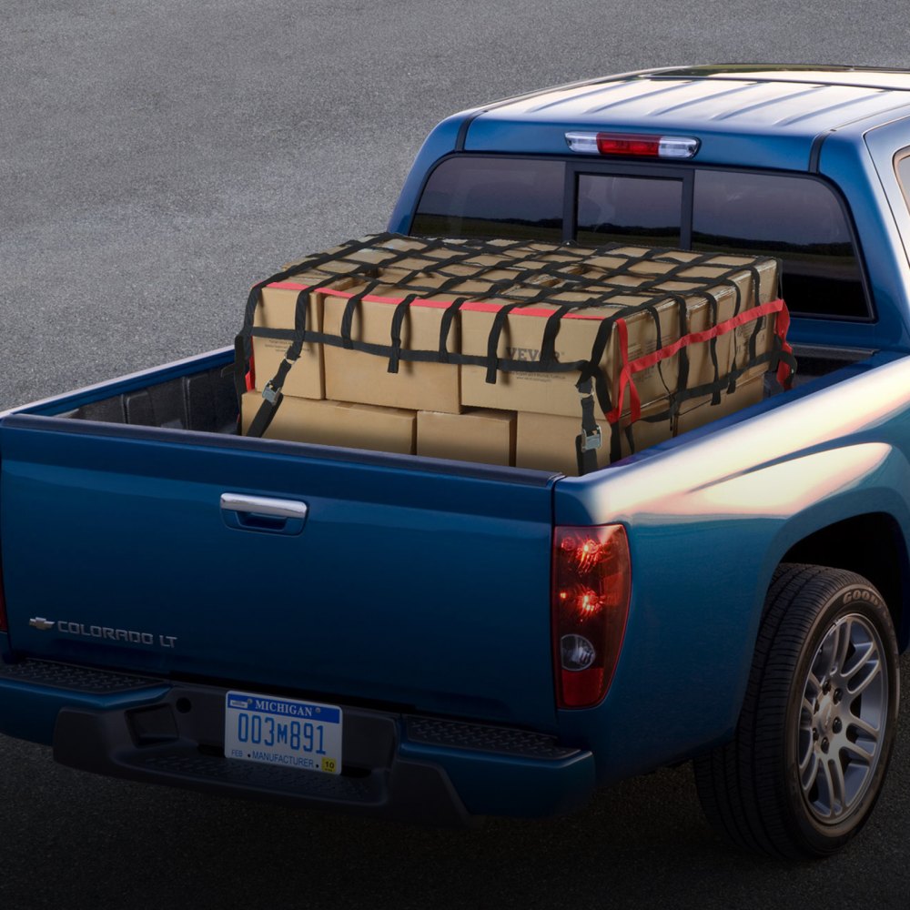 PPCN0096R - Heavy Duty 96" x 72" Cargo Net with Adjustable Straps & Hooks