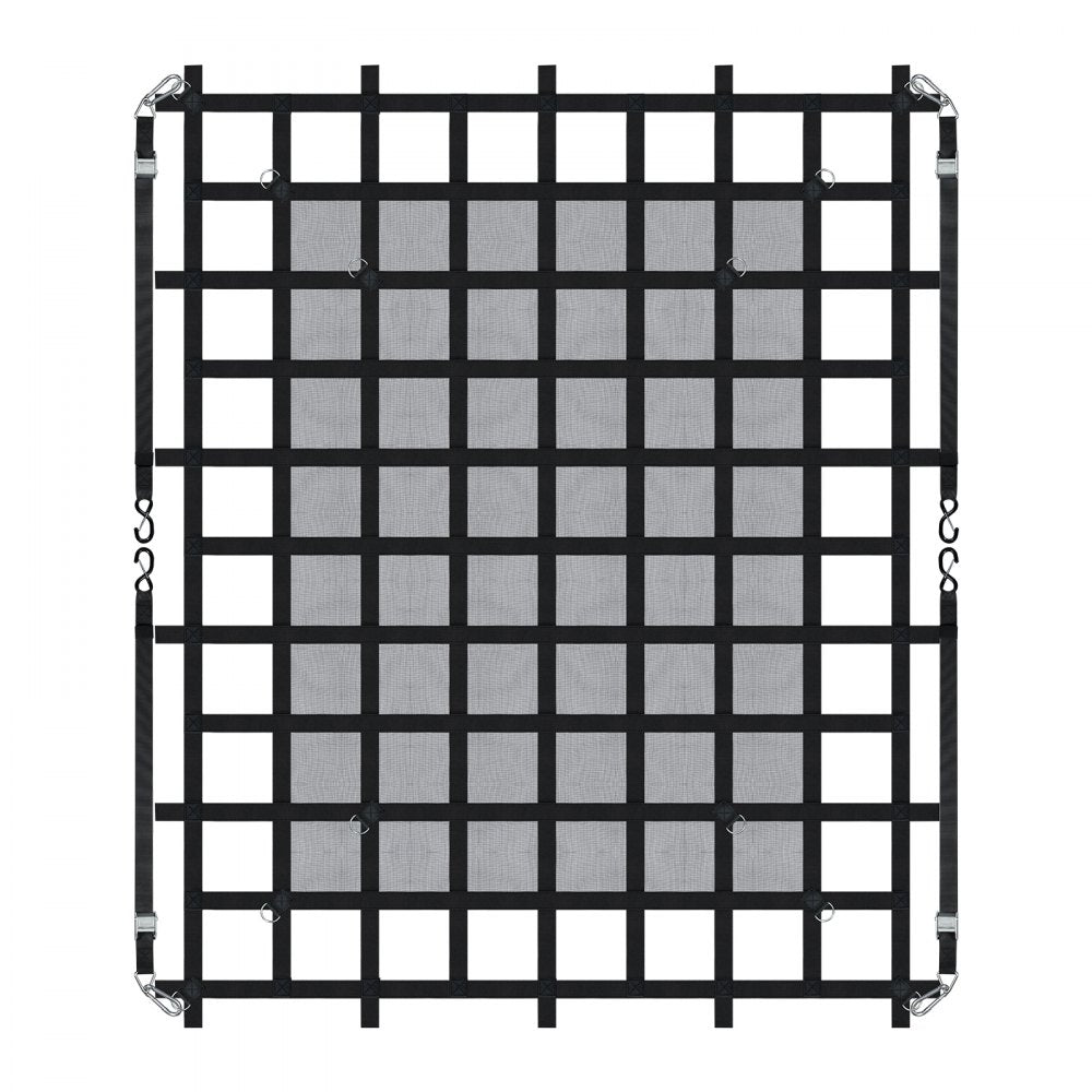 PPCN0072 - Heavy Duty 72" x 57" Cargo Net with D-Rings & S-Hooks