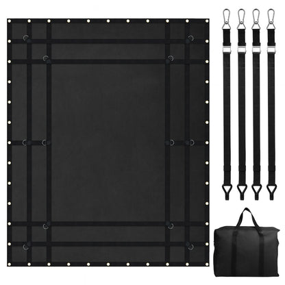 VCCN0096 - Heavy Duty 96"x81" Cargo Net with Adjustable Straps & Hooks
