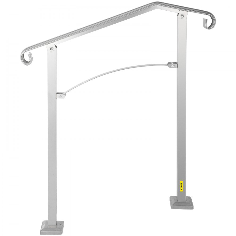 SS-YJH-00018 - Adjustable Alloy Handrail for 2-3 Steps, Rust-Proof Design