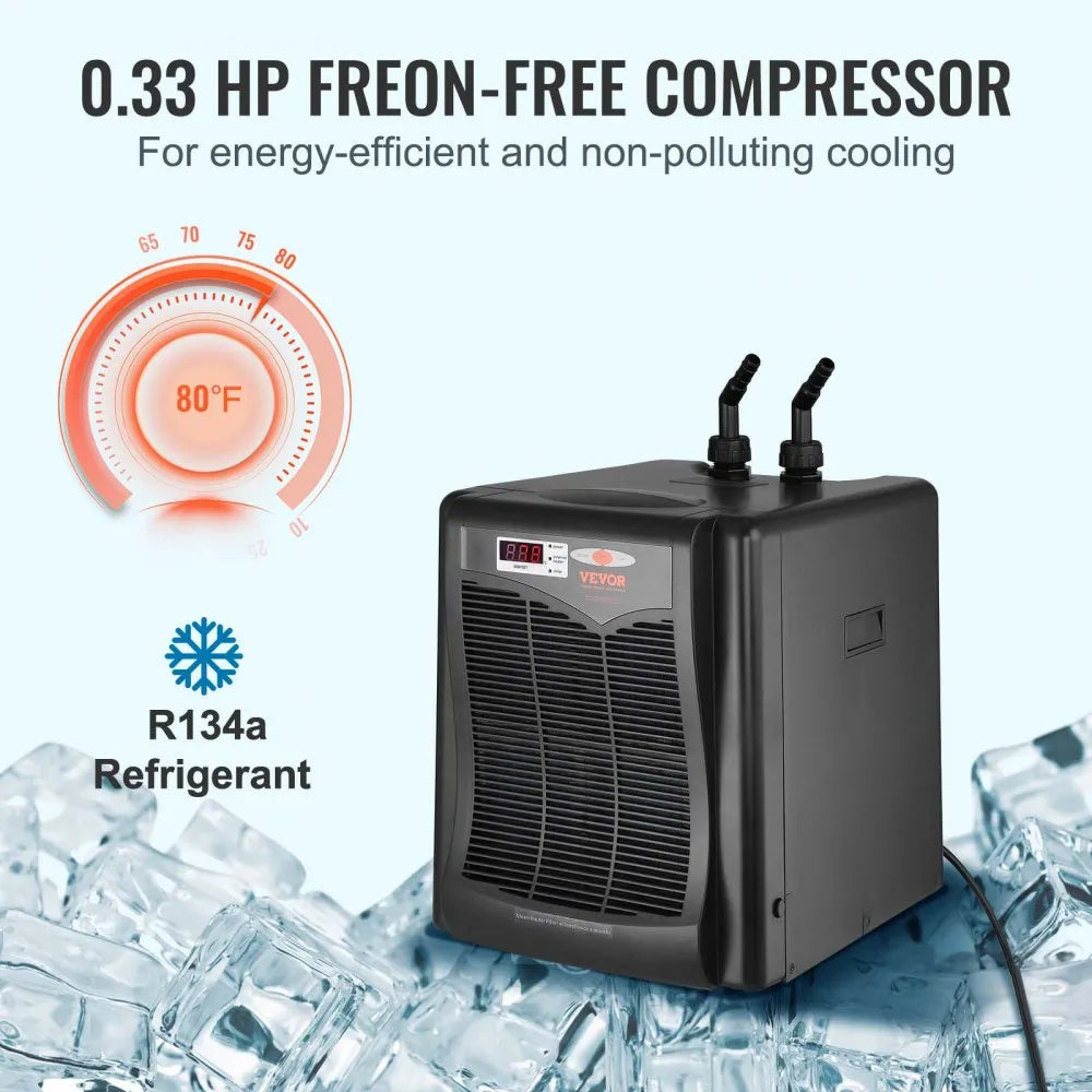 CL850 - 110 Gal Aquarium Chiller with Digital Control, 0.33 HP