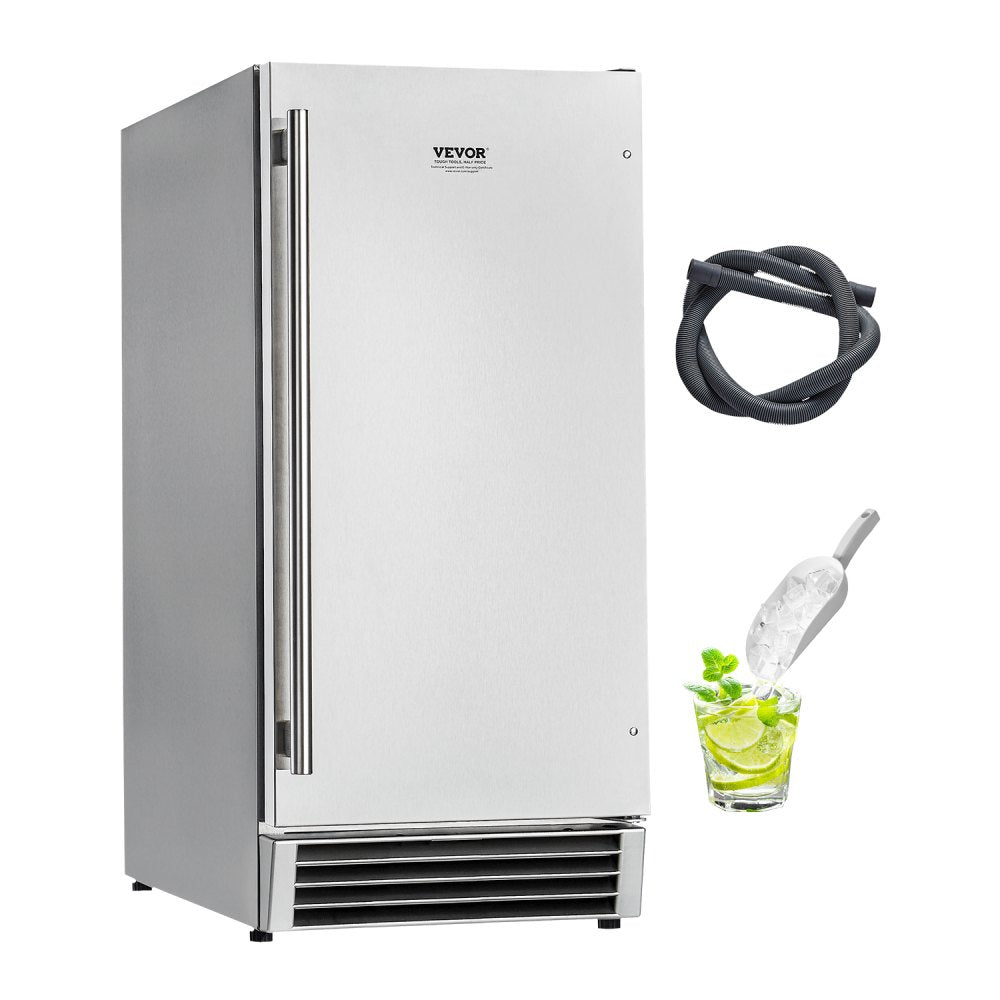 IMD50BIO - 50 lbs/day Stainless Steel Built-In Ice Maker with Reversible Door