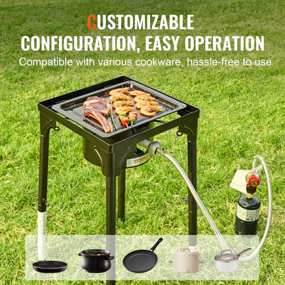 GB-1 - 30,000-BTU Portable Carbon Steel Camping Stove