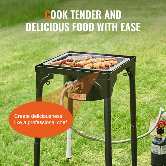 GB-1 - 30,000-BTU Portable Carbon Steel Camping Stove