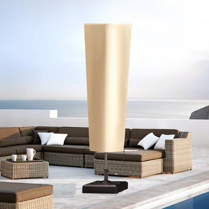010528871287 - Water-Resistant 13ft Cantilever Umbrella Cover with 420D Oxford Fabric
