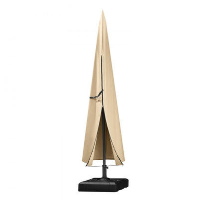 010528871287 - Water-Resistant 13ft Cantilever Umbrella Cover with 420D Oxford Fabric