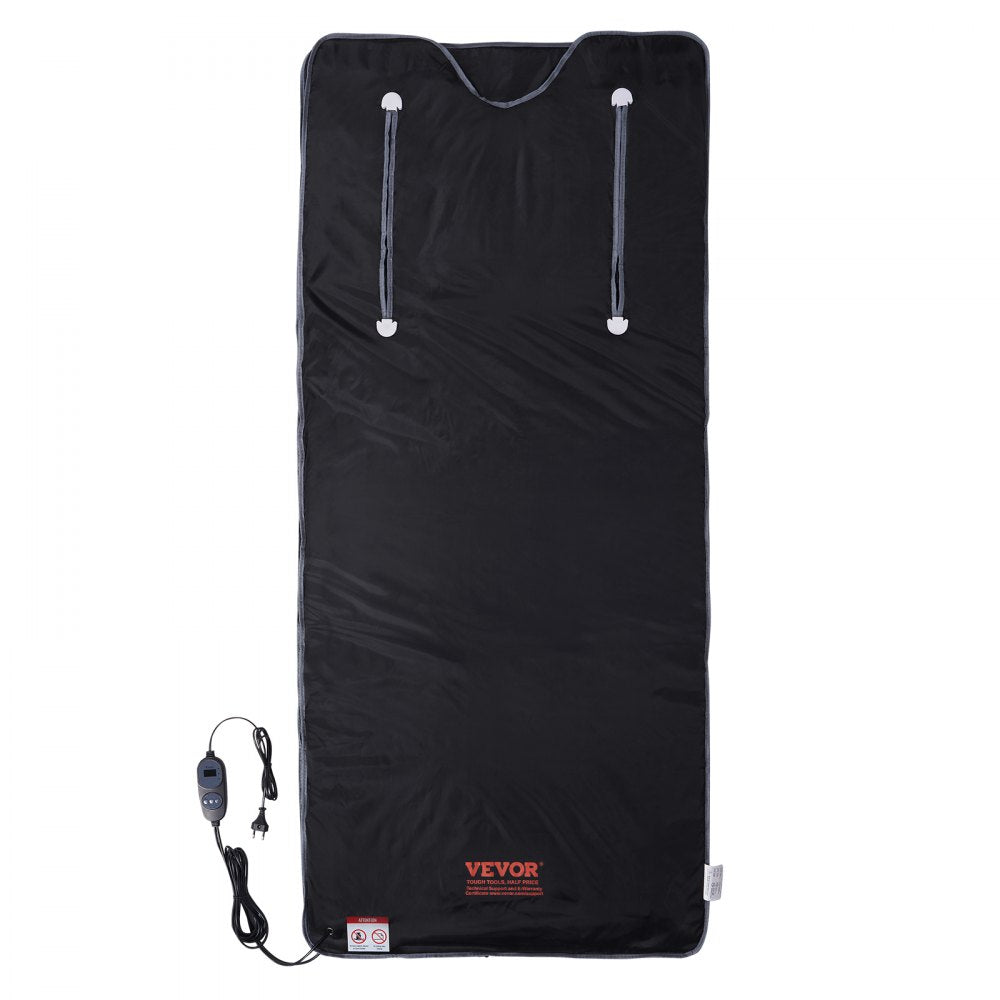 BW-802 - Portable Infrared Sauna Blanket with Adjustable Temperature & Arm Holes