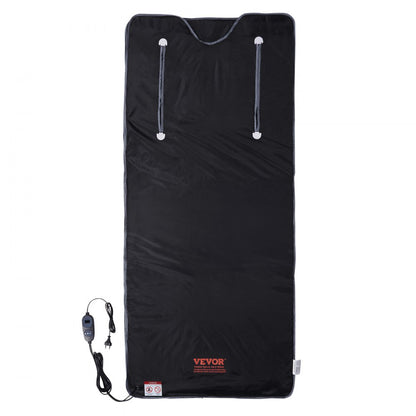 BW-802 - Portable Infrared Sauna Blanket with Adjustable Temperature & Arm Holes