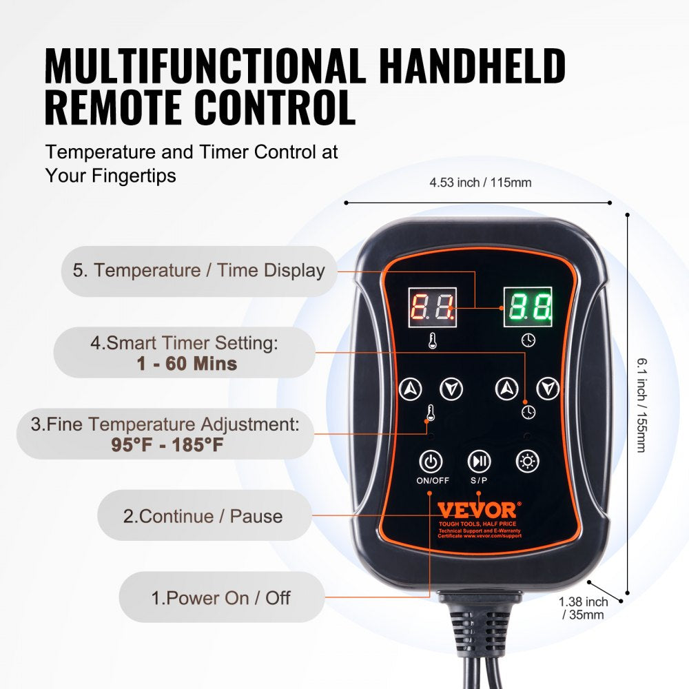 BW-801 - Portable Infrared Sauna Blanket for Detox & Wellness at Home