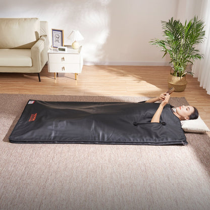 BW-801 - Lightweight Infrared Sauna Blanket with Timer & Carrying Bag