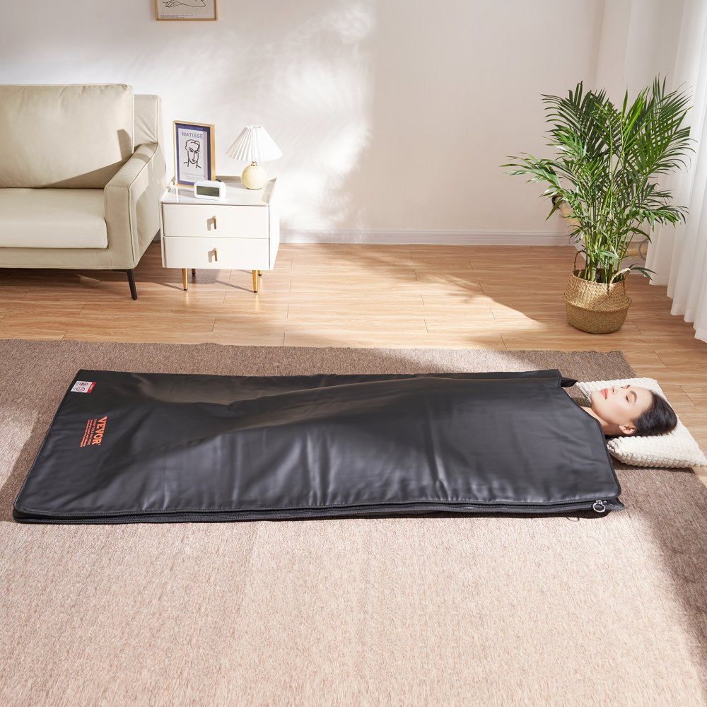 BW-801 - Portable Infrared Sauna Blanket with Remote Control for Detoxification