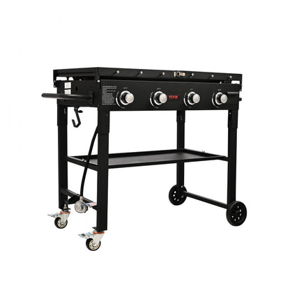 EGA94 - 36" Heavy-Duty Flat Top Griddle with Portable Wheels