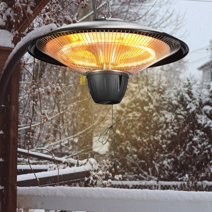 PHE-1500B - 1500W Infrared Hanging Heater, Adjustable & Weather-Resistant