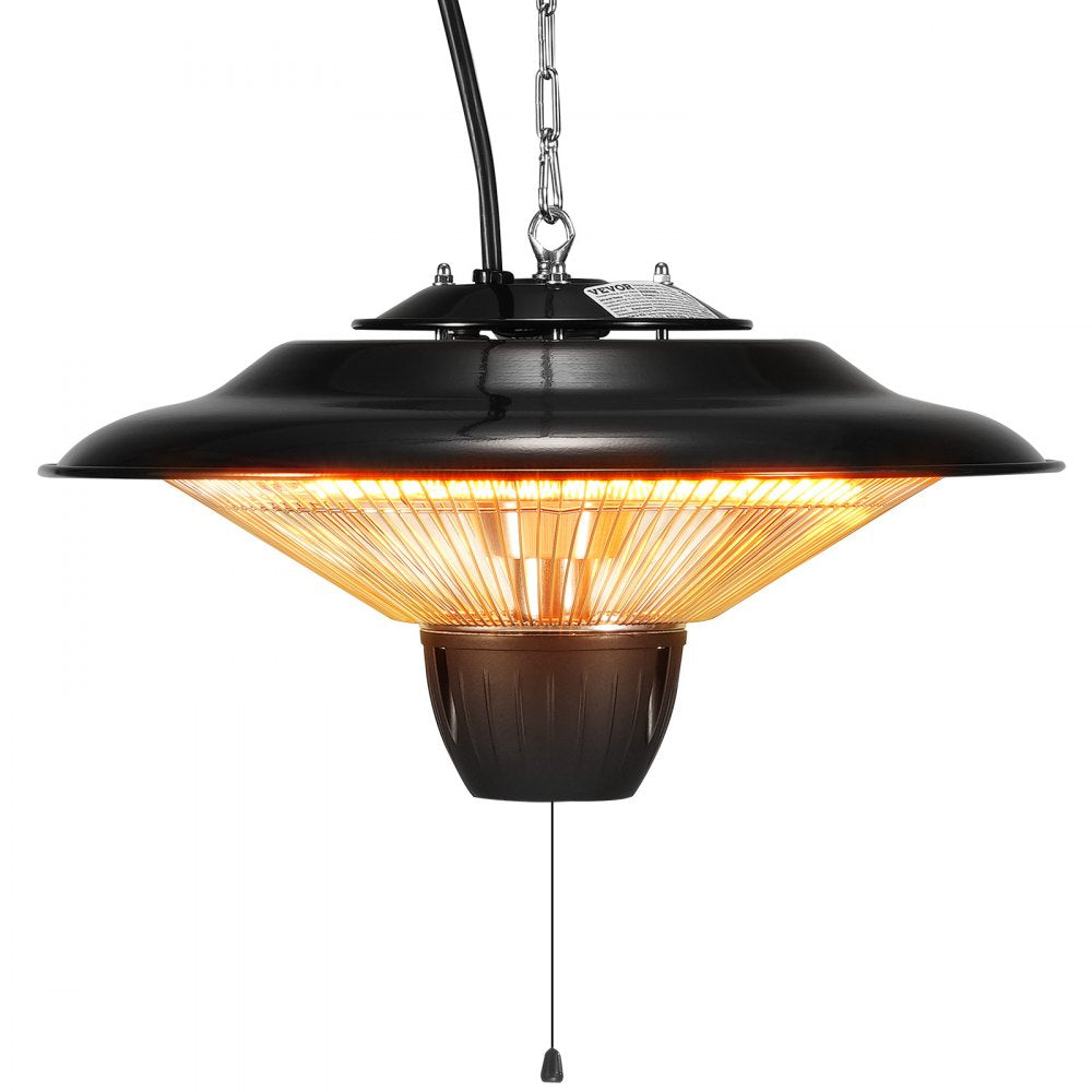PHE-1500B - 1500W Infrared Hanging Heater, Adjustable & Weather-Resistant