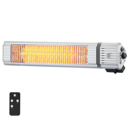 T12-GR15B - 1500W Infrared Heater for Instant Warmth, 22.83x3.94 inches